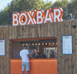 The Box Bar at Cleethorpes Beach