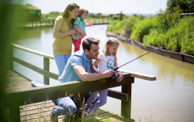 Freshwater fishing lake at Blue Dolphin