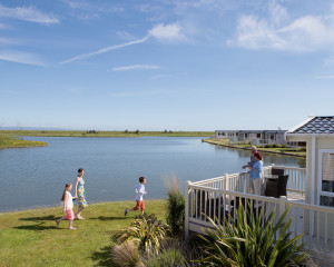 Parks dotted up and down the beautiful British coastline