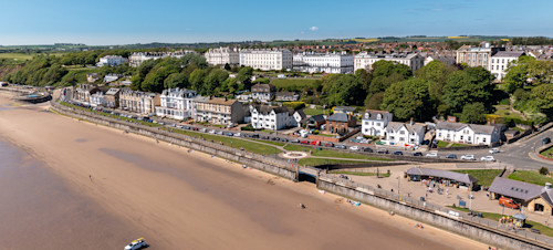 Filey from above