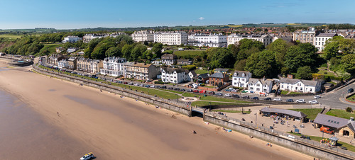 Filey from above