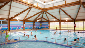 Heated indoor and outdoor pool at Kent Coast
