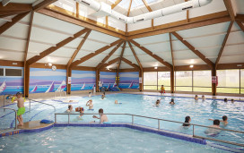 Indoor and outdoor pool at Kent Coast