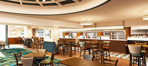 Computer generated image of the brand new J D Wetherspoon pub, launching soon at Cala Gran.