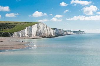 A stunning view of the White Cliffs of Dover