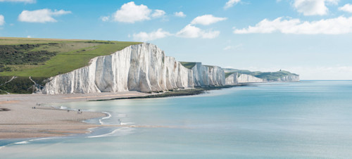 A stunning view of the White Cliffs of Dover