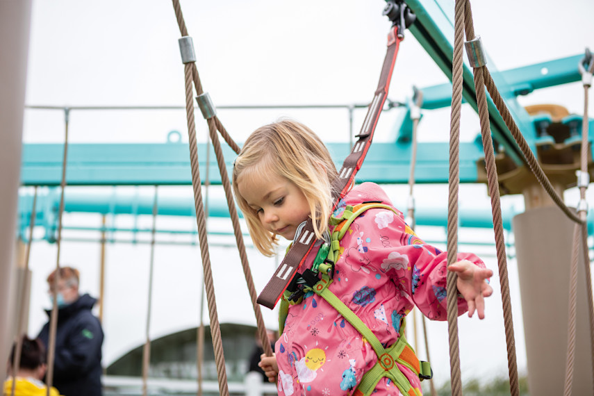 4. Try out the Mini Aerial Adventure