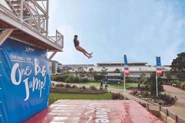 The Jump at Craig Tara