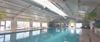 One of the pool areas at Presthaven