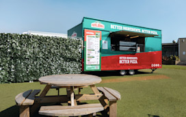 Papa Johns at Reighton Sands.
