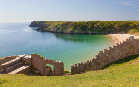 Barafundle Bay Beach