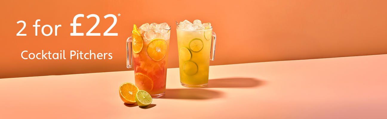2 cocktail pitchers for £22