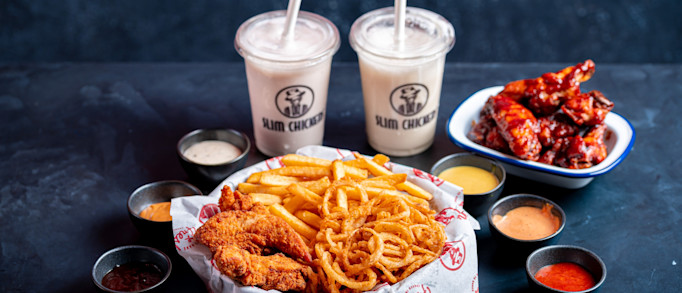 Ok...we get it...you came for the delicious Slim Chickens food pics!