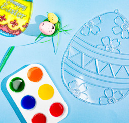 Create a colourful sun catcher in a range of designs.