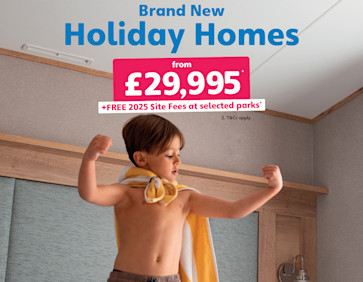 Brand-new static caravan holiday homes at low prices