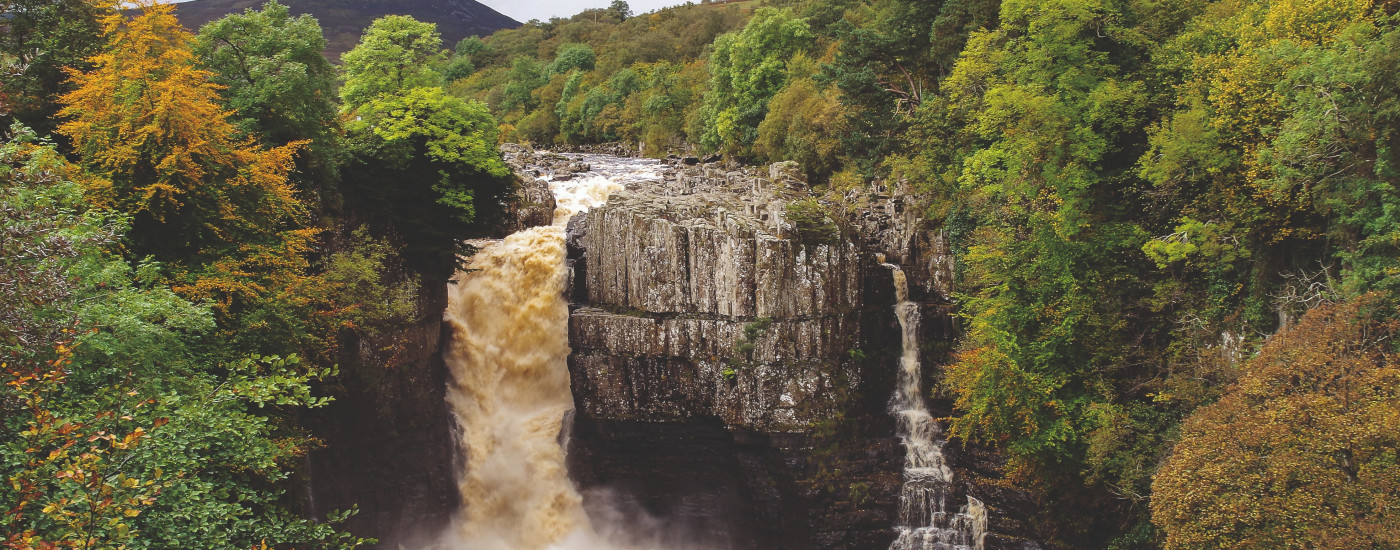 Waterfall in Northumberland