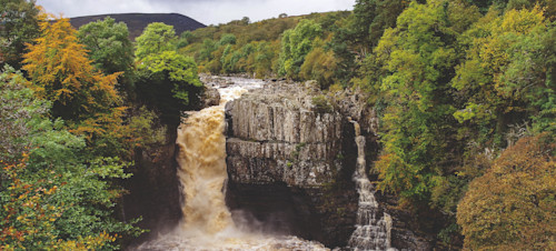 Waterfall in Northumberland