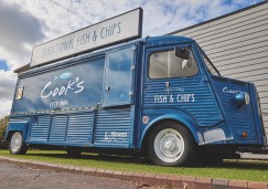 Cook's fish and chips van