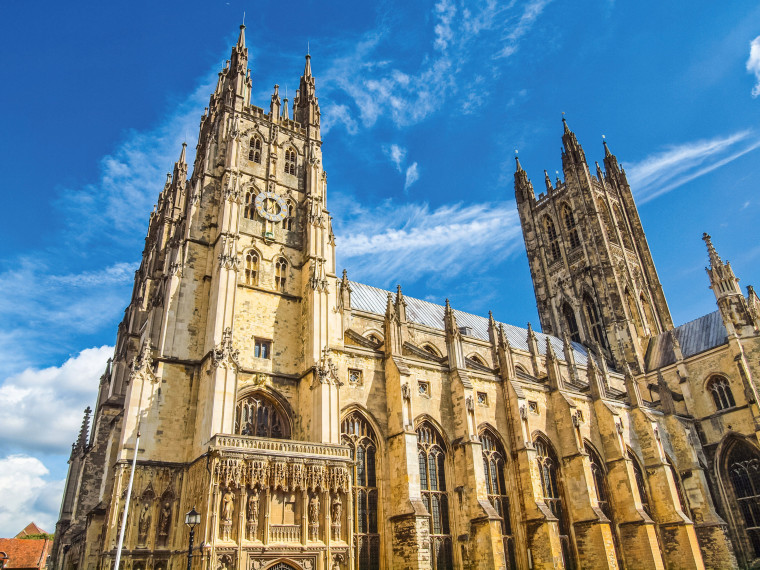 Visit the majestic Canterbury Cathedral