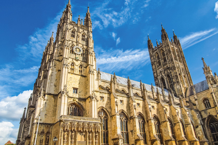 Visit the majestic Canterbury Cathedral