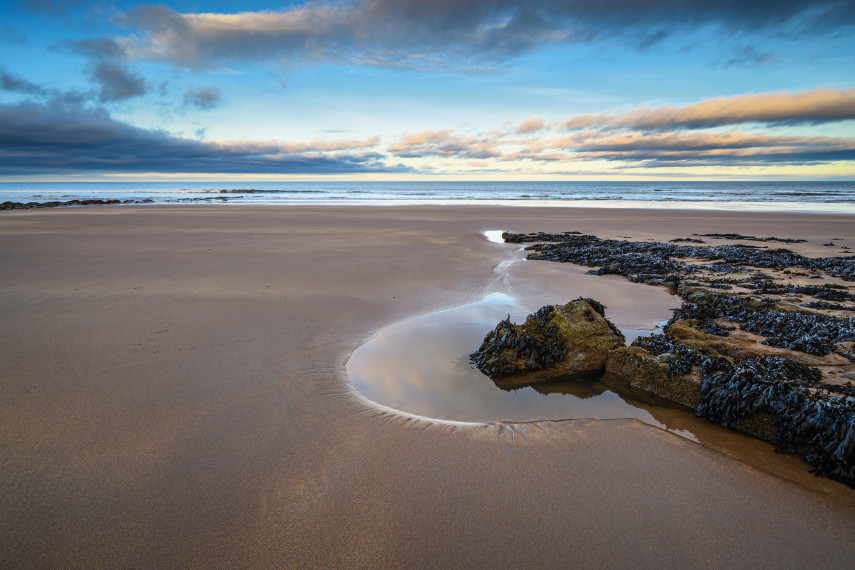 Beach attractions: charming Berwick