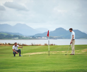 Owners-only 9-hole golf course