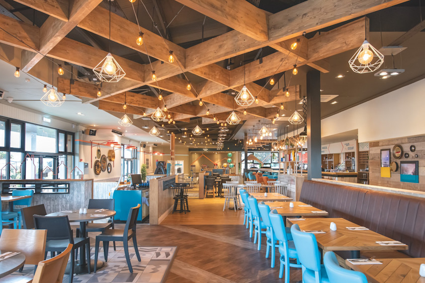 2. Visit the Coast House and Marina Bar and Stage