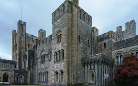 The National Trust Penrhyn Castle in North Wales