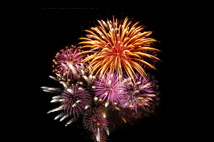 November - Cliff Top Fireworks Display, Hunstanton  