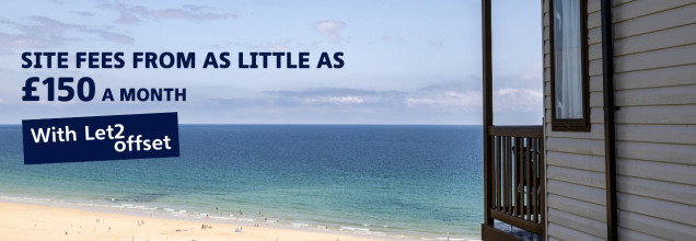 Site fees from £150 a month at Lydstep Beach with Let2offset. Terms apply