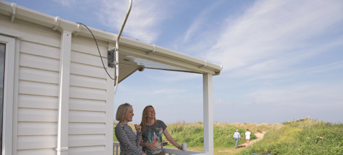 A new static caravan