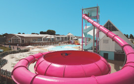 Space Bowl flume at Combe Haven