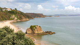 Coastal walks at Penally Court