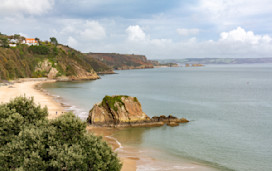 Coastal walks at Penally Court