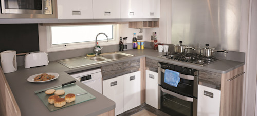 Caravan kitchen