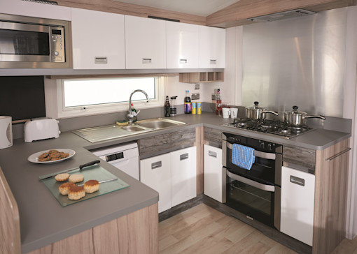 Static caravan kitchen ideas