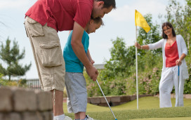 Crazy Golf course at Cala Gran