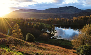 Tarn Hows, Cumbria scenery