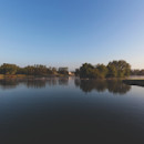 The nature trail takes in the lovely lake, the dipping pond and the North American Arboretum