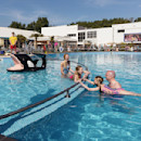Outdoor pool at Burnham-on-Sea