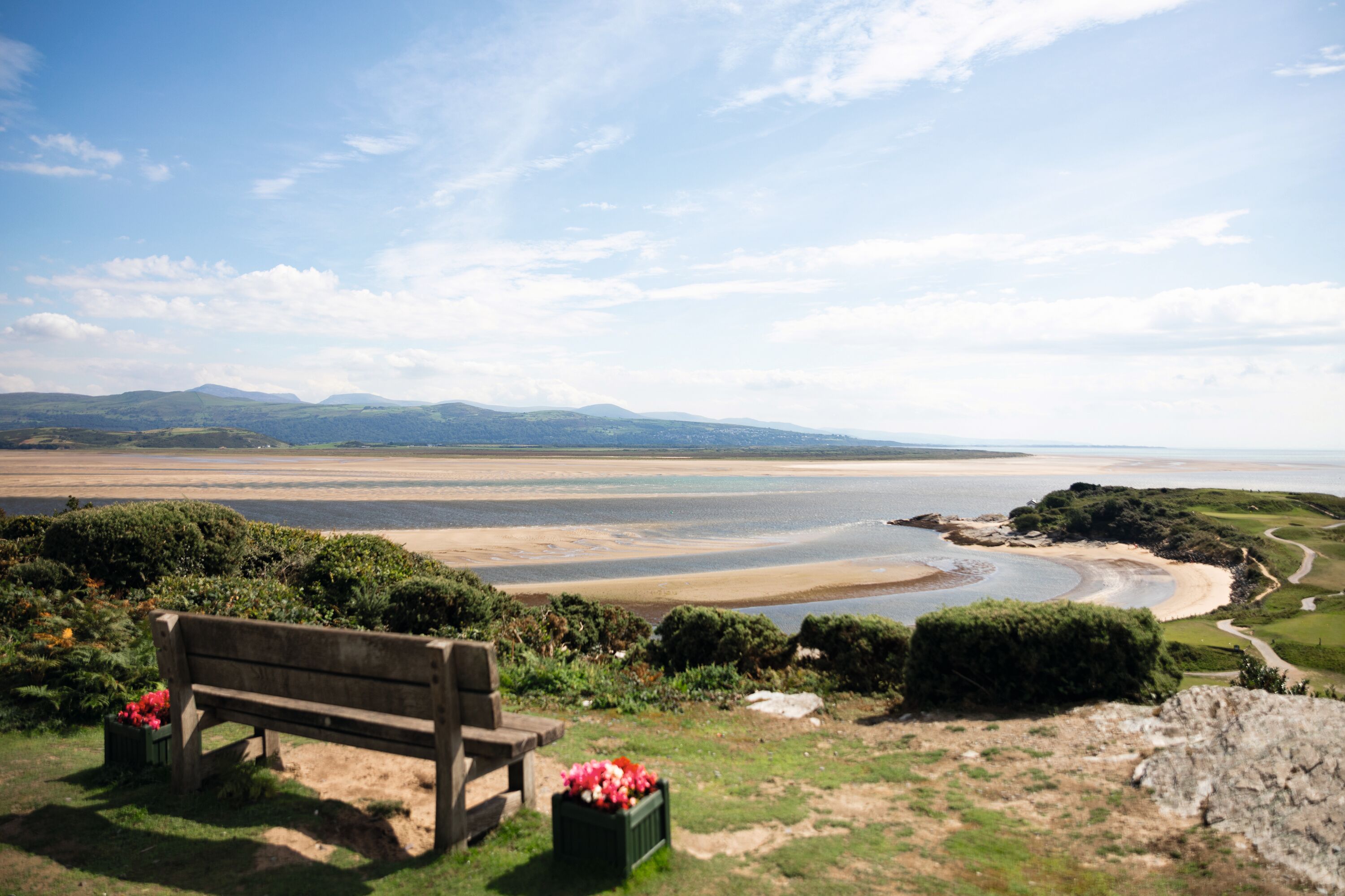 Black Rock Sands alongside the park