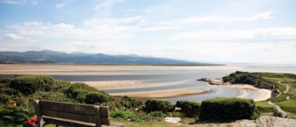 Black Rock Sands alongside the park