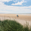 Black Rock Sands alongside the park