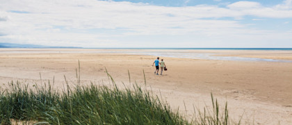 Black Rock Sands alongside the park