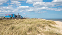Four miles from a sandy beach