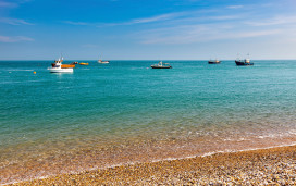 The beautiful coastline at Selsey, Sussex