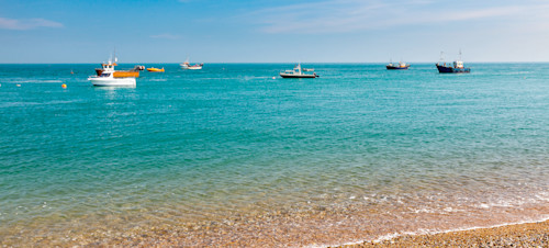 The beautiful coastline at Selsey, Sussex