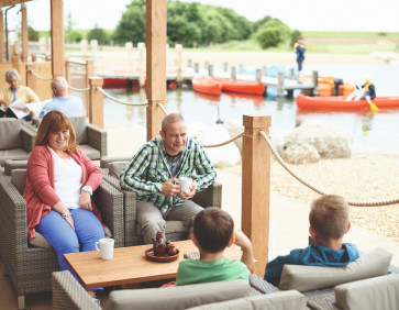 Otters Lodge, lakeside owner facility at Lakeland, Cumbria