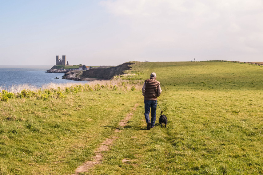 Reculver Walking Tour, near Herne Bay