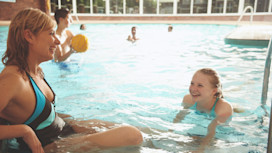 Indoor pool at Far Grange